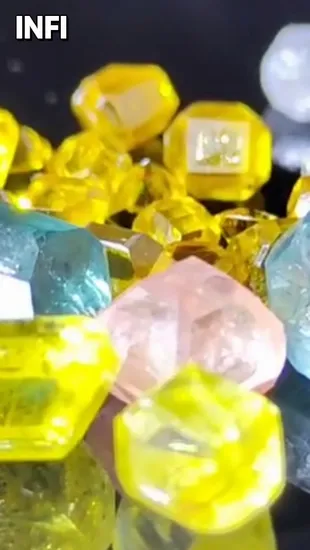 보석용 빅 사이즈 5캐럿 스톤 Hpht 원석 다이아몬드